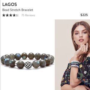 Lagos bead bracelet